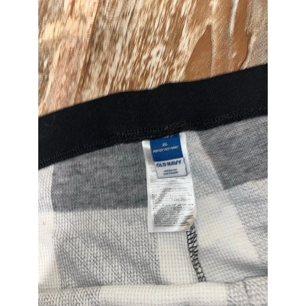 Women’s Old Navy Black & White Checkered Pajama Pants Size XL